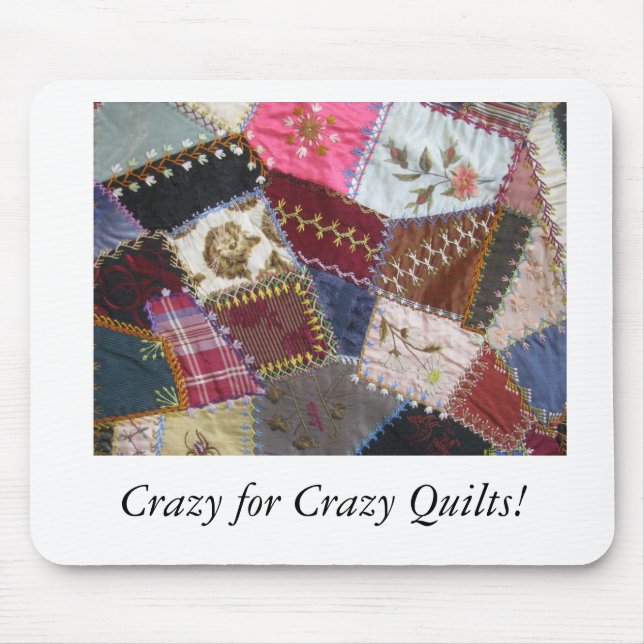 IA-Ill. Quilt group, English gallery, train dep... Mouse Pad (Front)