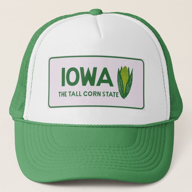 IA tall corn Trucker Hat (Front)