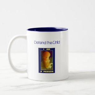 IAAP Defend the Child Two-Tone Coffee Mug