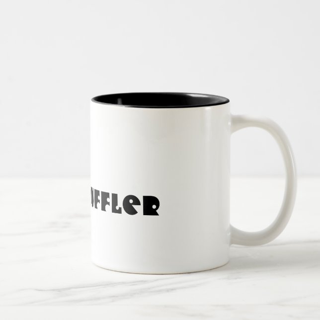 I'am a Cruffler Two-Tone Coffee Mug (Right)