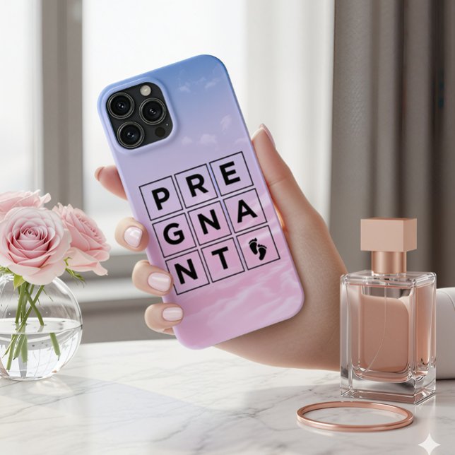 I'am Pregnant iPhone case (Creator Uploaded)