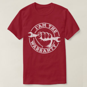 I'am The Warranty Grandpa Mechanic Engineer Father T-Shirt