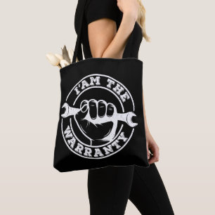 I'am The Warranty Grandpa Mechanic Engineer Father Tote Bag