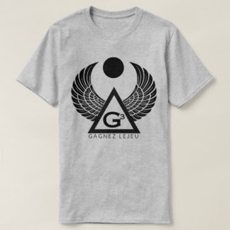IAMG3 Manifestation Wear T-Shirt (Black on Grey)