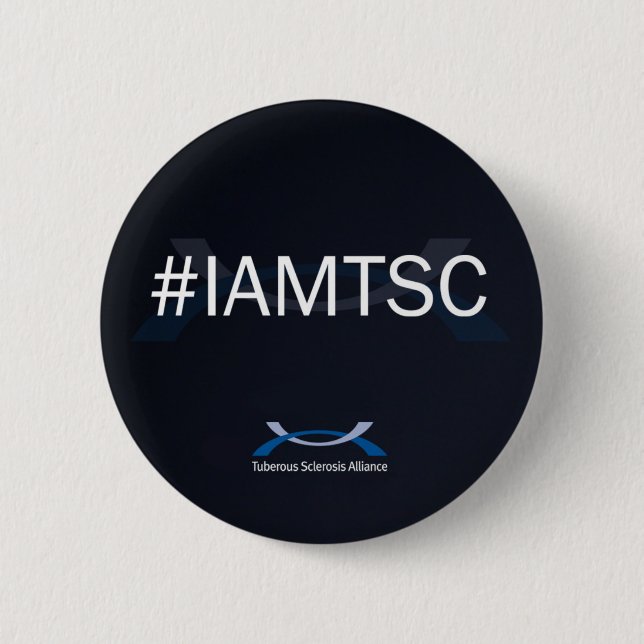 #IAMTSC 2 1/4"Button 6 Cm Round Badge (Front)