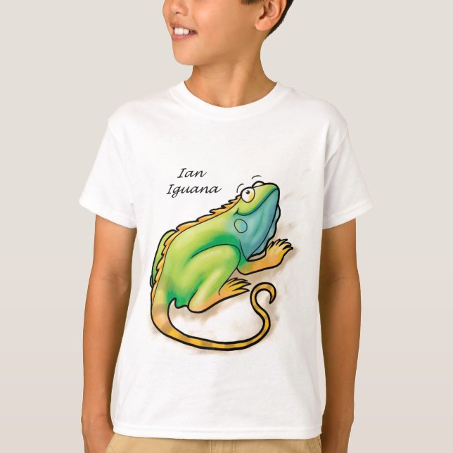 Ian Iguana T-Shirt (Front)