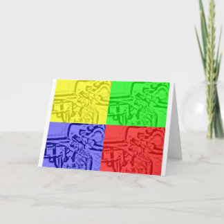  ian Monkey Birthday Card