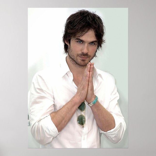 Ian Somerhalder Damon Salvatore Poster (Front)