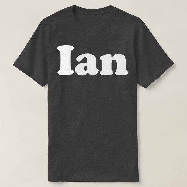 Ian T-Shirt (Design Front)