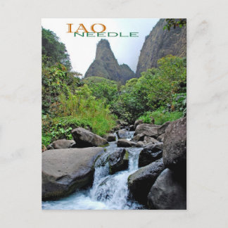 IAO NEEDLE POSTCARD