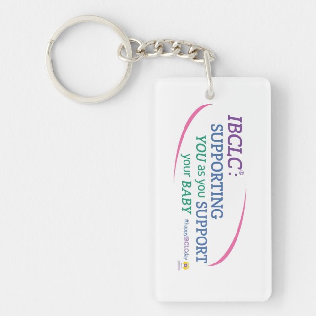 IBCLC® Day Keychain (English) (Front)