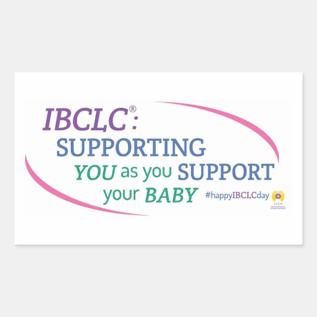 IBCLC® Day Stickers (English) (Front)