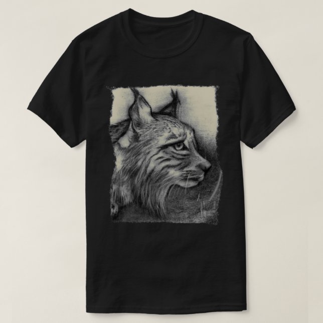 Iberian Lynx   T-Shirt (Design Front)