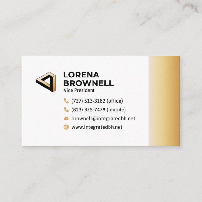 IBH Business Cards: Lorena Card (Front)