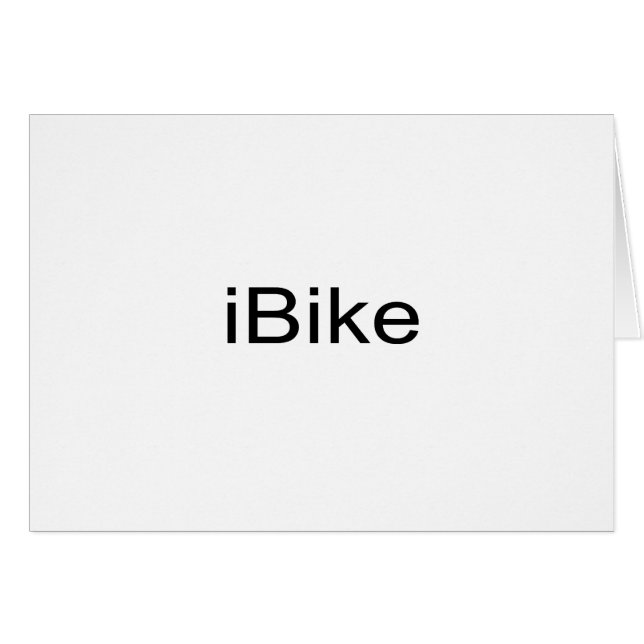iBike (Front Horizontal)