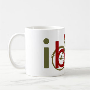 ibike ~ love cycling coffee mug
