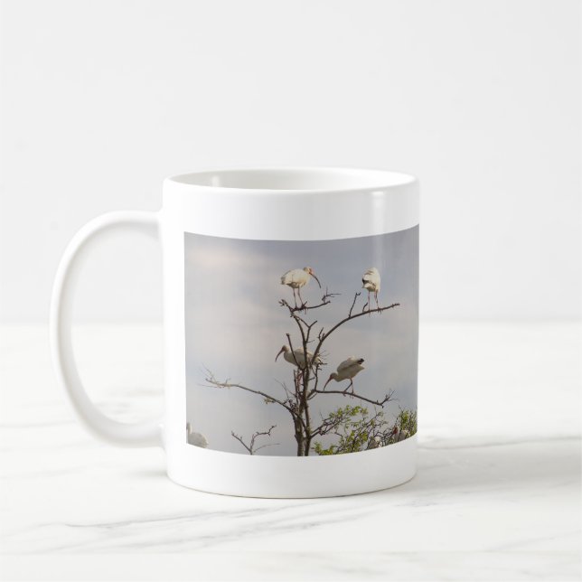 Ibis Birds Photo Mug (Left)