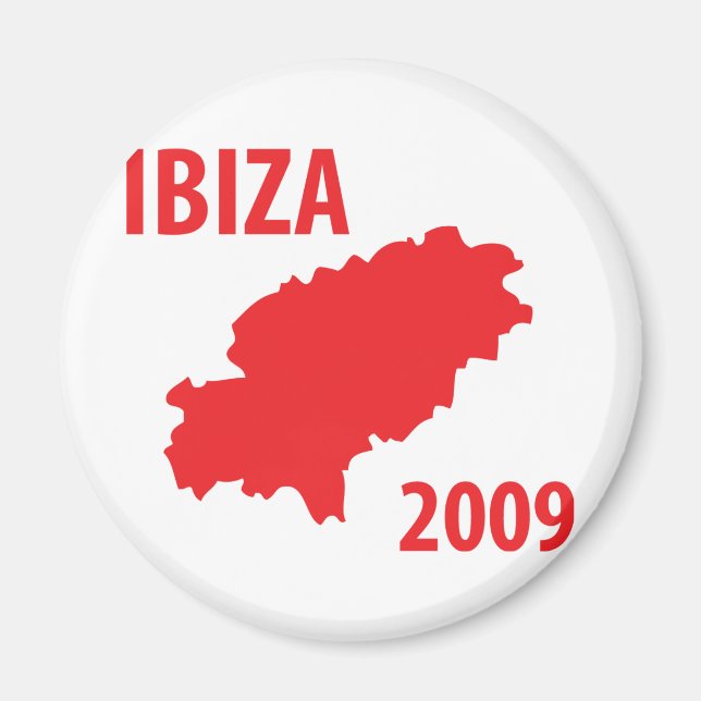 Ibiza 2009 icon magnet (Front)