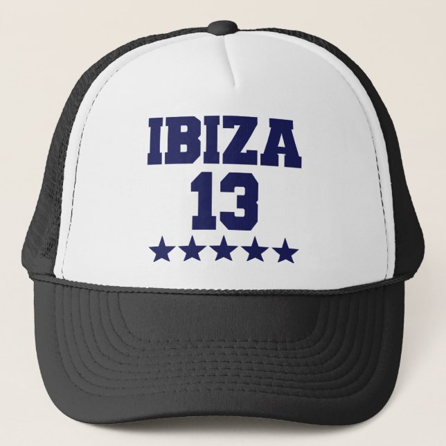 Ibiza 2013 trucker hat (Front)