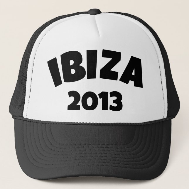 Ibiza 2013 trucker hat (Front)