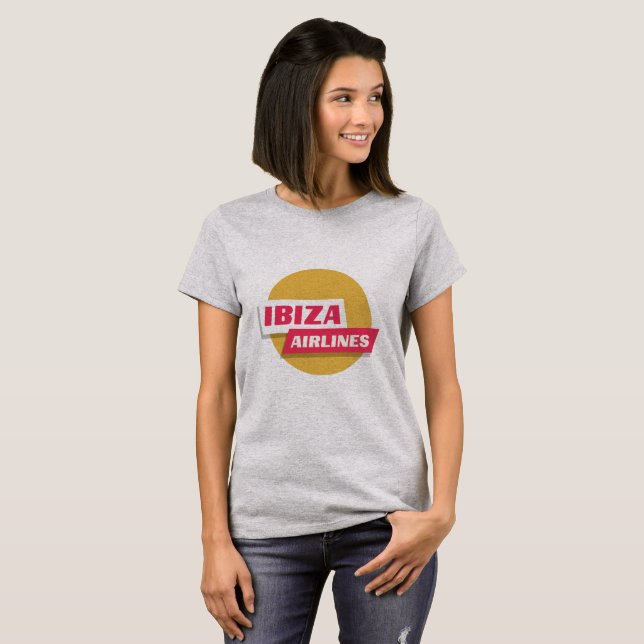 Ibiza Airlines - The official Logo T-Shirt (Front Full)
