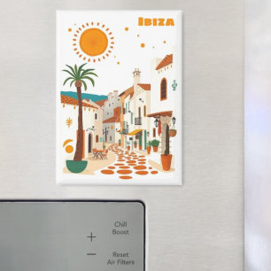 Ibiza balearic spain holiday souvenir gift magnet