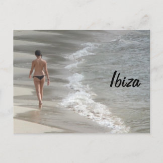 Ibiza Beach Postcard