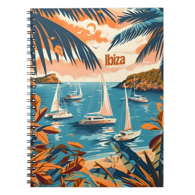 Ibiza Coast Notebook (Front)