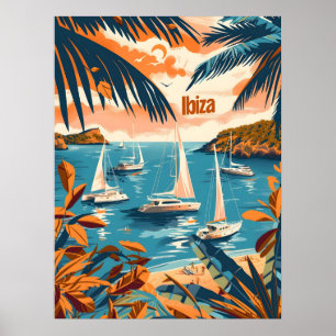 Ibiza Coast Poster