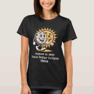 Ibiza Espana Spain Solar Eclipse Totality August T-Shirt