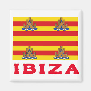 Ibiza Flag, SPAIN Magnet
