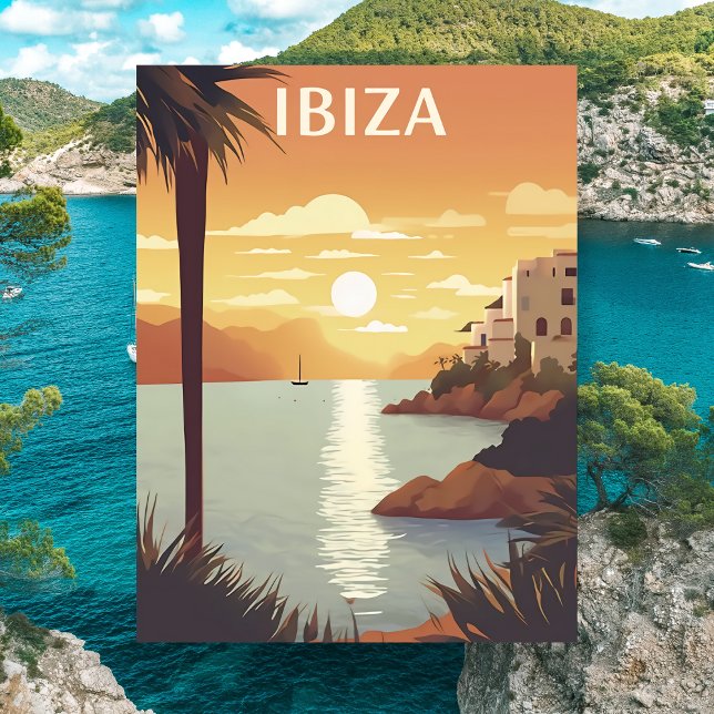 Ibiza Oceanside Travel Postcard (Ibiza Oceanside Travel Postcard)