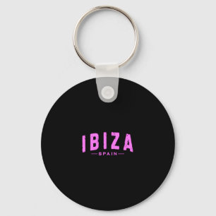 Ibiza Spain Balearic Islands Vacation Summer Beach Key Ring