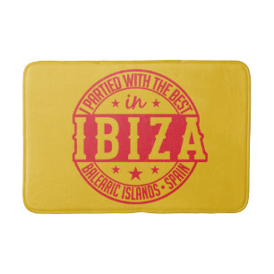 IBIZA Spain bath mats