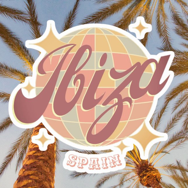 Ibiza Spain Party Disco ball Retro Vintage  (Creator Uploaded)