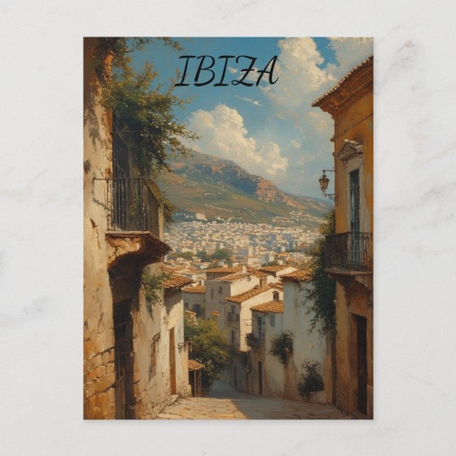 Ibiza Spain Postcard (Front)