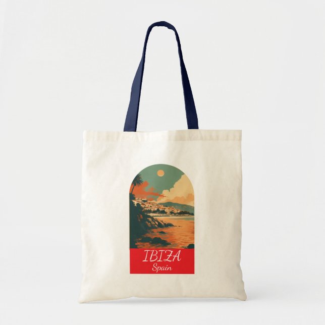 Ibiza Spain Tote Bag (Front)