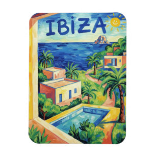 Ibiza Spain Travel Magnet