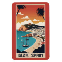 Ibiza, Spain Travel Poster