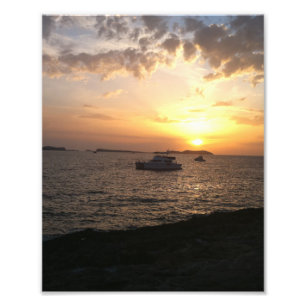 Ibiza Sunset Photo Print