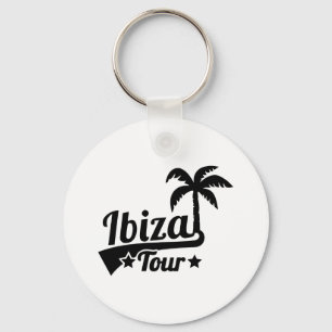 Ibiza tour key ring