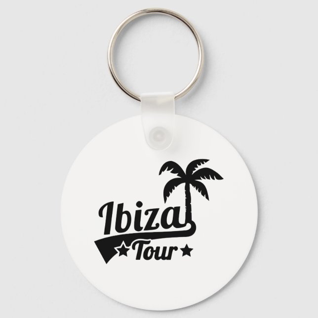 Ibiza tour key ring (Front)