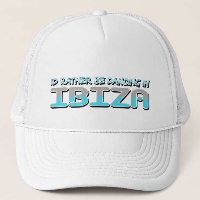IBIZA TRUCKER HAT (Front)
