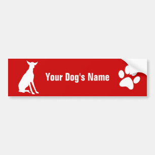 Ibizan Hound イビザン・ハウンド Bumper Sticker