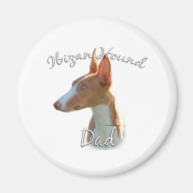 Ibizan Hound Dad 2 Magnet (Front)