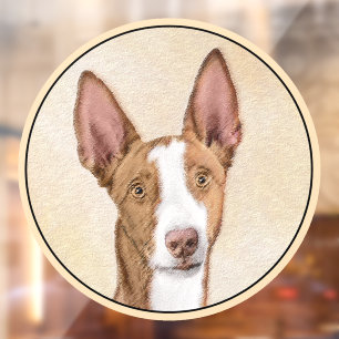 Ibizan Hound Painting - Cute Original Dog Art