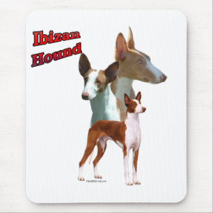 Ibizan Hound Trio 2 Mouse Pad