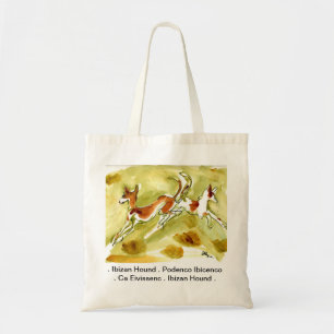 Ibizan Podenco Ca Eivissenc Tote Bag "Natural"