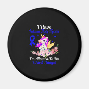 IBM Awareness Funny Unicorn Friend Family Support Magnet