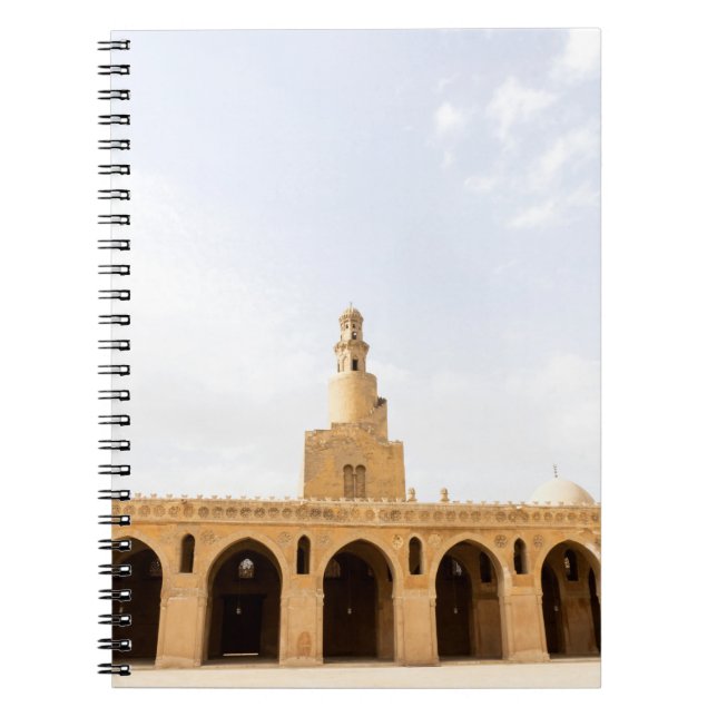ibn tulun mosque in Cairo,Egypt Notebook (Front)